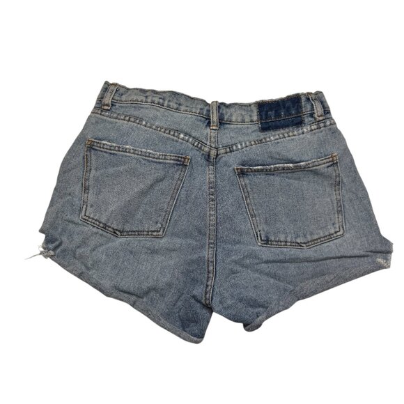 BILLABONG X LOVE LIKE SUMMER shorts light wash 28 IT's Time Denim Shorts - Picture 6 of 11